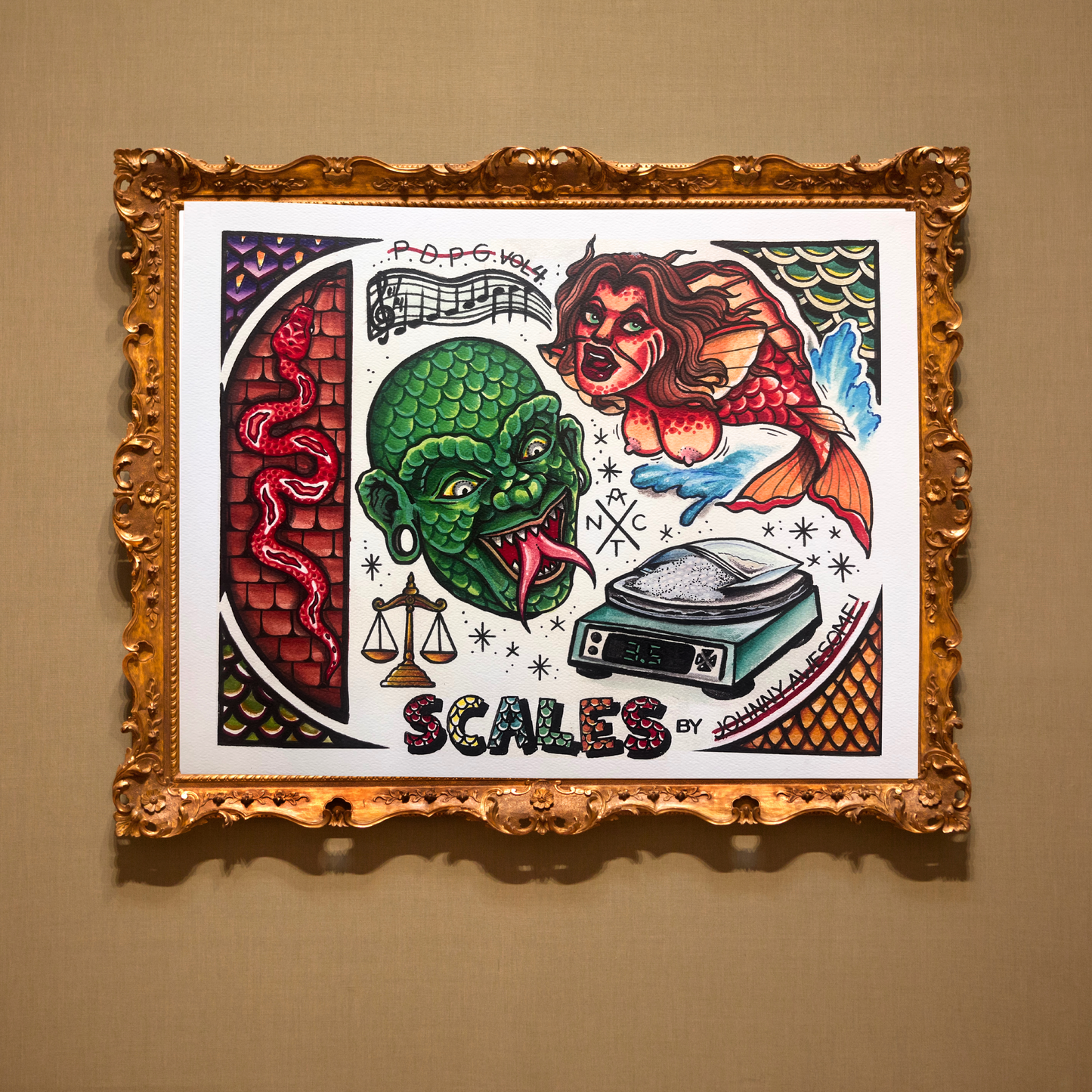 "Scales" Art Prints